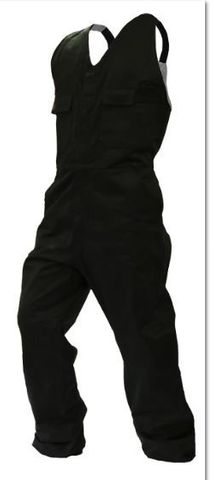 EASY ACTION COTTON OVERALL BLACK