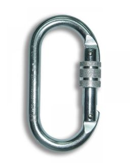 HEIGHT SAFETY QSI MC001 KARABINER STEEL SCREW GATE 24KN