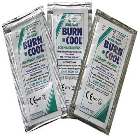 FIRST AID LEWIS-PLAST BURN-COOL GEL SACHET 3.5G EA