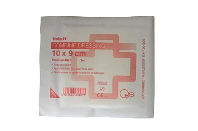 FIRST AID HELP-IT DRESSING COMBINE 10CM X 9CM EACH
