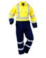 WORKWEAR BISON W/ZONE OVERALL HI VIS D/N ZIP CTTN (CTPCO) -80R