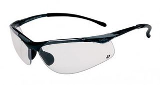 EYEWEAR BOLLE SIDEWINDER GUNMETAL FRAME CLEAR LENS