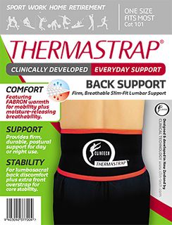 SUPPORTS CLINICAL TECH BACK THERMASTRAP