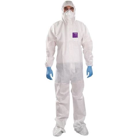 DISPOSABLE COVERALL MICROGARD 1500 TYPE 5 & 6
