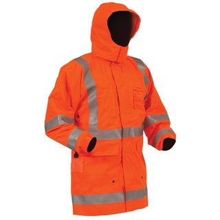 RAINWEAR BISON STAMINA JACKET FR ANTISTATIC TTMC-W17 OR (47RJKT)
