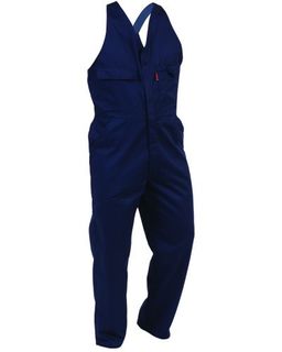 WORKWEAR BISON OVERALL EASY ACTION P/C ZIP NAVY (EAZPC) -80R