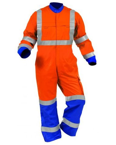 WORKWEAR BISON ARCGRD OVERALL FR 10.4CAL TTMC-W17 310GSM ZIP (FEPVC)