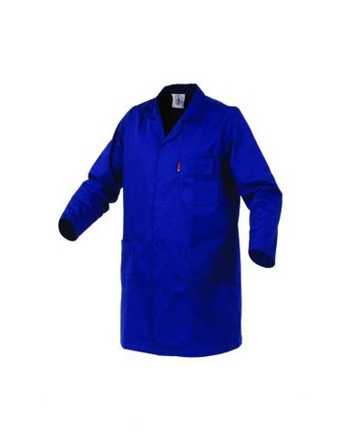 WORKWEAR BISON DUSTCOAT 270GSM POLY/CTTN DOMED ROYAL (DUDPC) 80R