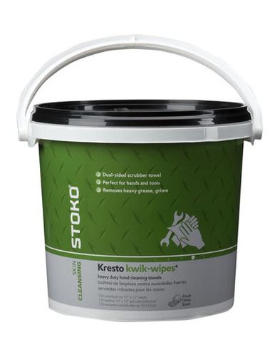 CLEANING KWIK WIPES 130 BUCKET DISPENSER