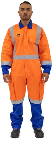 WORKWEAR BISON ARCGRD OVERALL FR 11CAL TTMCW17(X) RB/OR (I-CTXPCNFR) 80R