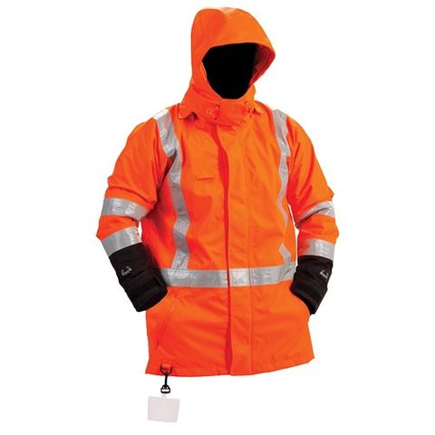 RAINWEAR BISON ARCGUARD JACKET F/R 36CAL TTMC-W17 X-TAPE ORANGE (JXPPMAP)