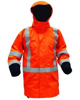 RAINWEAR BISON ARCGUARD JACKET F/R 36CAL TTMC-W17 X-TAPE ORANGE (JXPPMAP)
