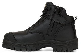 BOOTS OLIVER 45640Z 130MM BLACK ZIP SIDED HIKER PAIR