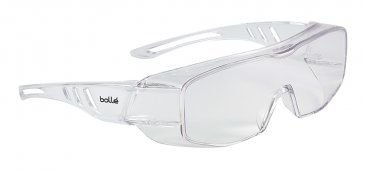 EYEWEAR BOLLE OVERLIGHT II AS/AF CLEAR LENS SAFETY SPEC