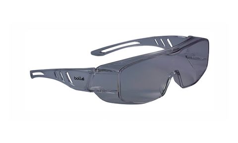 EYEWEAR BOLLE OVERLIGHT II AS/AF SMOKE LENS SAFETY SPEC