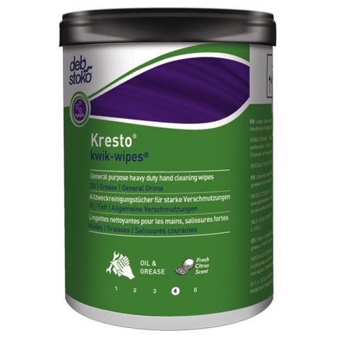 CLEANING DEB KRESTO KWIK WIPES 70 PER CAN