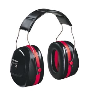 HEARING 3M RED HEADBAND EARMUFF - H10A