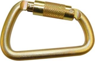 HEIGHT SAFETY QSI OFFSET CARABINER - STEEL TRIPLE LOCKING 50KN