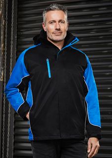 WORKWEAR BIZ COLLECTION NITRO JACKET UNISEX BLACK/ROYAL BLUE EA