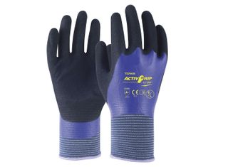 GLOVES ESKO ACTIVGRIP NITRILE DOUBLE FULL DIP PAIR