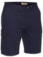 WORKWEAR BISLEY SHORT CARGO STRETCH COTTON DRILL