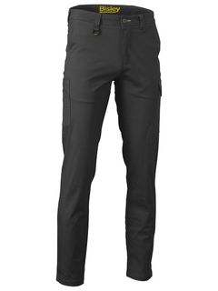 WORKWEAR BISLEY TROUSERS CARGO STRETCH DRILL