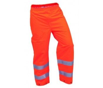 RAINWEAR BISON STAMINA OVERTROUSER TAPED ORANGE (46LTROU)