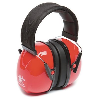 HEARING ARMOURWEAR HEADBAND PREMIUM RED CLASS 5 EARMUFF EA