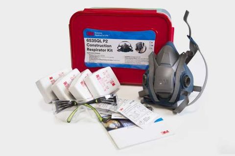 RESPIRATORY 3M QUICK LATCH KIT WITH 6035 FILTERS (LARGE MASK)