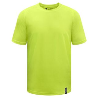 WORKWEAR BISON T-SHIRT DAY ONLY ANTI-MICROBIAL RECYCLED POLY YEL (29005)