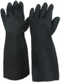 GLOVES PARAMOUNT BLACK KNIGHT 46CM EA