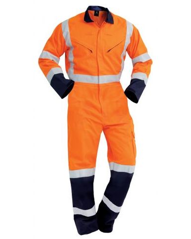 WORKWEAR BISON WK/ZONE OVERALL TTMC-W17 L/W ZIP OR/NA (CTPCOLW) 76R