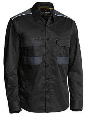BISLEY FLEX N MOVE L/SL SHIRT