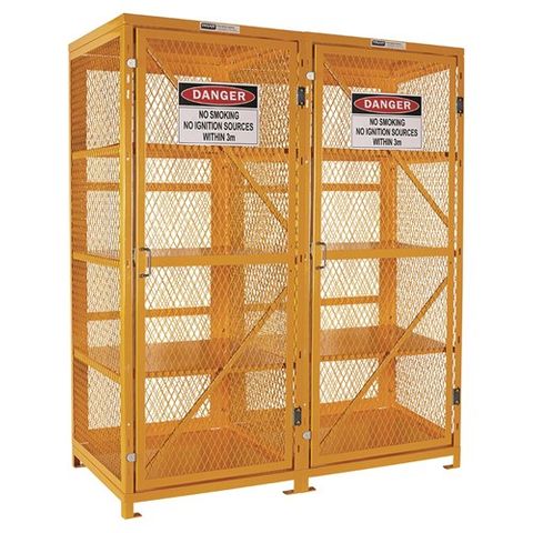 STORAGE PARAMOUNT AEROSOL STORAGE CAGE 4 STORAGE LEVEL EA