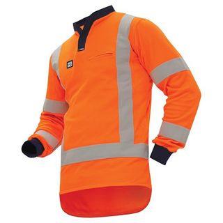 WORKWEAR BISON ARCGUARD POLO L/S F/R 10CAL TTMC-W17 INHERATEX