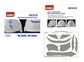 HEAD PROTECTION ESKO NEXUS HELMET STICKER KIT (ESKO NEXUS HEIGHTMASTER)