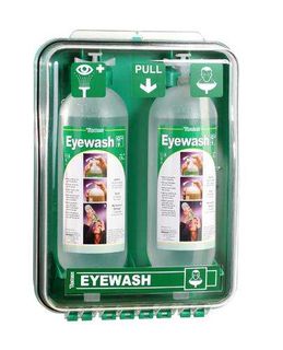 FIRST AID TOBIN DUST PROTECTED CABINET - TWO BOTTLES
