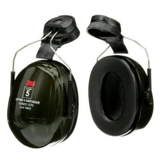 HEARING 3M PELTOR OPTIME II HELMET ATTACH EARMUFF GREEN CLASS 5 SLC80 29dB