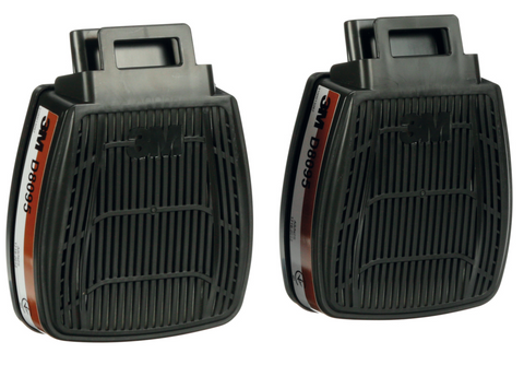 RESPIRATORY 3M SECURE CLICK CARTRDIGE A2P3 WITH DUAL FLOW