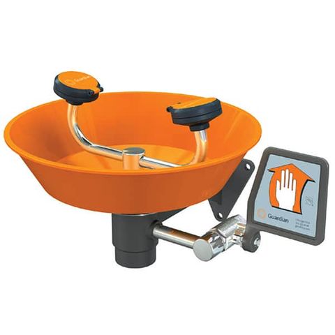 ENVIRO GUARDIAN EYE/FACE WASH WALL MOUNTED ÃƒÂ¢Ã¢â€šÂ¬Ã¢â‚¬Å“ PLASTIC BOWL