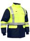 WORKWEAR BISLEY X TAPED TWO TONE HIVIS FREEZER JACKET EA