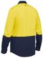 WORKWEAR BISLEY TWO TONE HIVIS SHIRT L/S EA