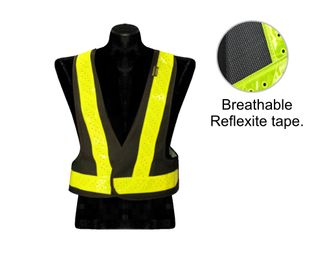 WORKWEAR STYX MILL HI VIS VEST MESH HI GRADE EA