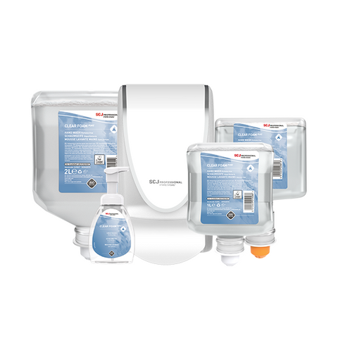 CLEANING REFRESH CLEAR FOAM - 2 LITRE EACH