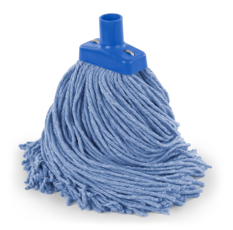 CLEANIING BROWNS BRUSHWARE VAL MOP HEAD - BLUE