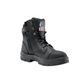 BOOT STEEL BLUE SOUTHERN CROSS ZIP SIDE BLACK