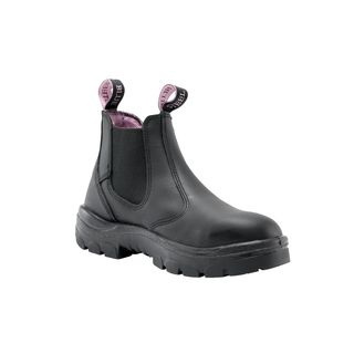 BOOT STEEL BLUE HOBART LADIES SLIP ON PAIR AUS SIZE BLACK