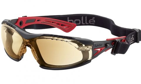 EYEWEAR BOLLE RUSH PLUS TWILIGHT W/ GASKET SAFETY SPEC