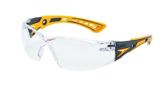 EYEWEAR BOLLE RUSH PLUS CLEAR BL/YEL FRAME AF/AS PAIR