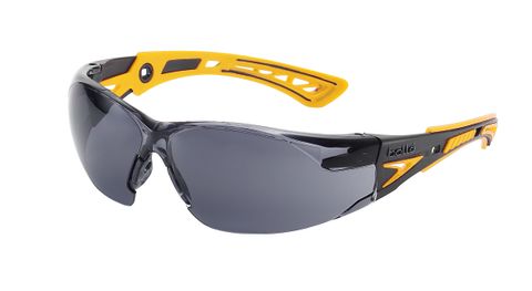EYEWEAR BOLLE RUSH PLUS SMOKE BL/YEL FRAME AF/AS PAIR